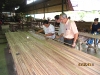 KAYU wood being inspected
